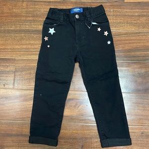 NWOT Girls Old Navy Boyfriend Jeans with stars.